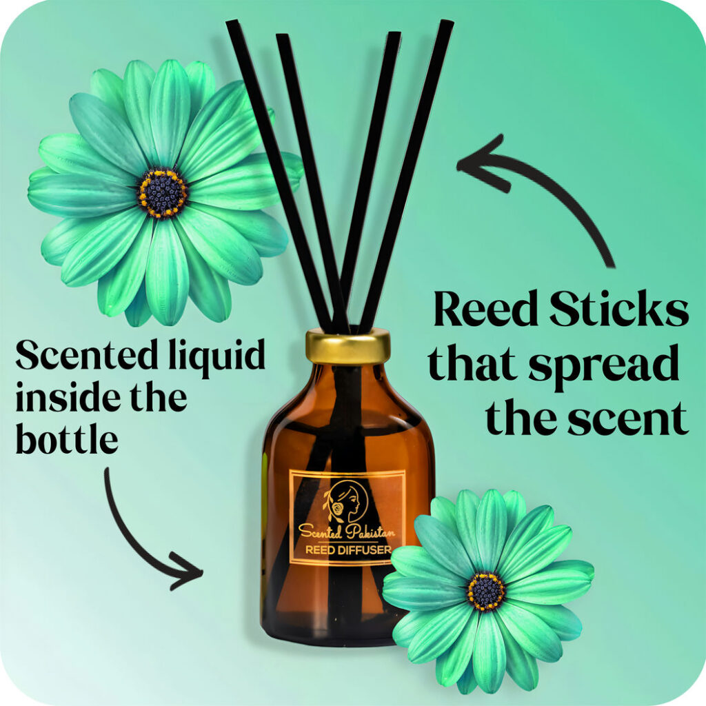 how to use a reed diffuser by Scented