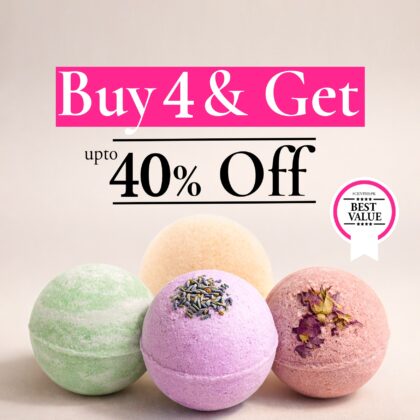Buy 4 & Get 40% OFF