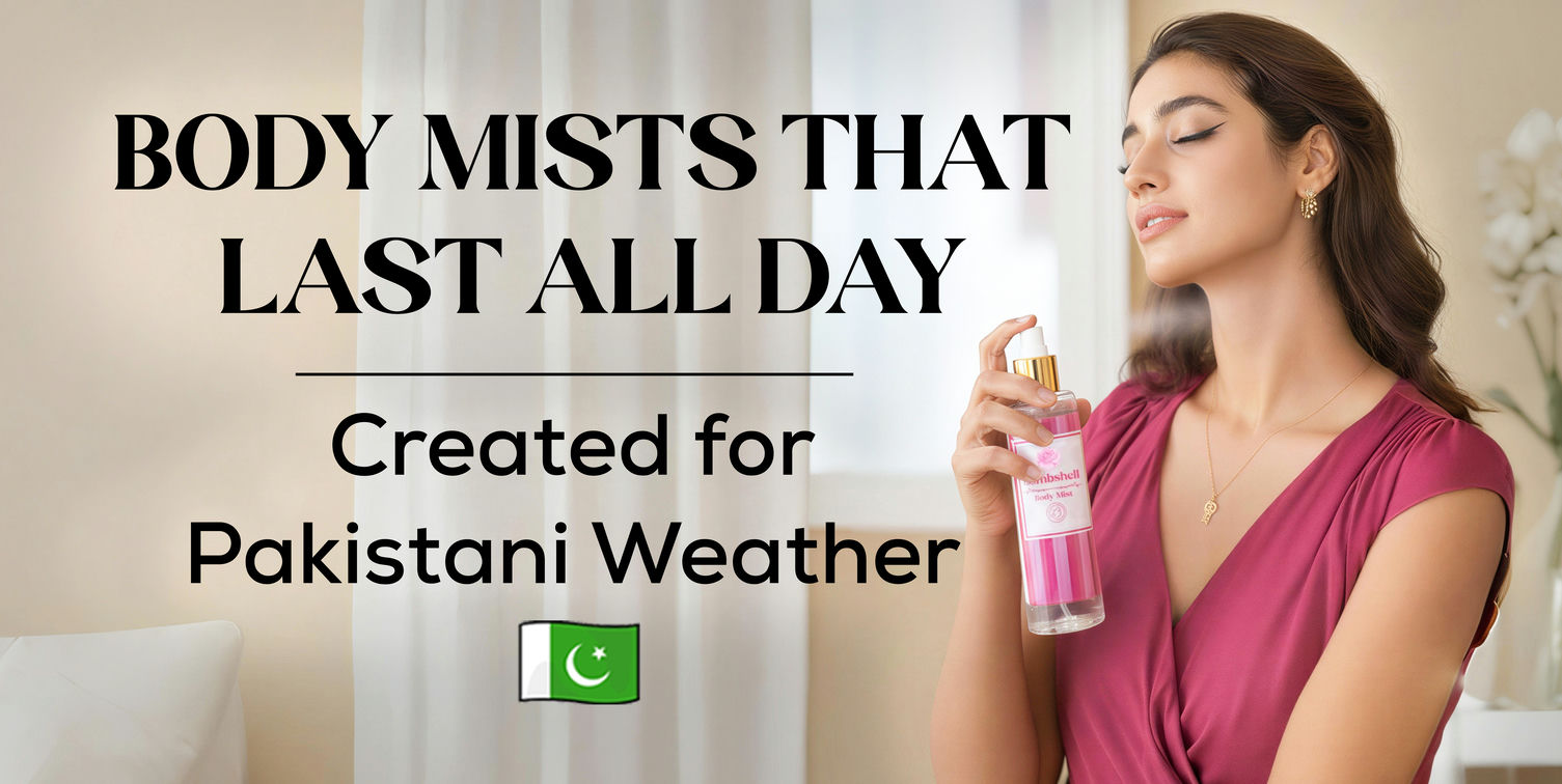 Scented Pakistan Body Mists