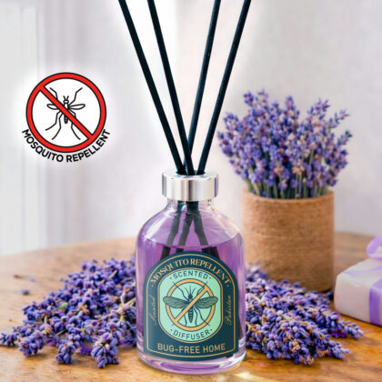 lavender mosquito repellent reed diffuser by scented pakistan