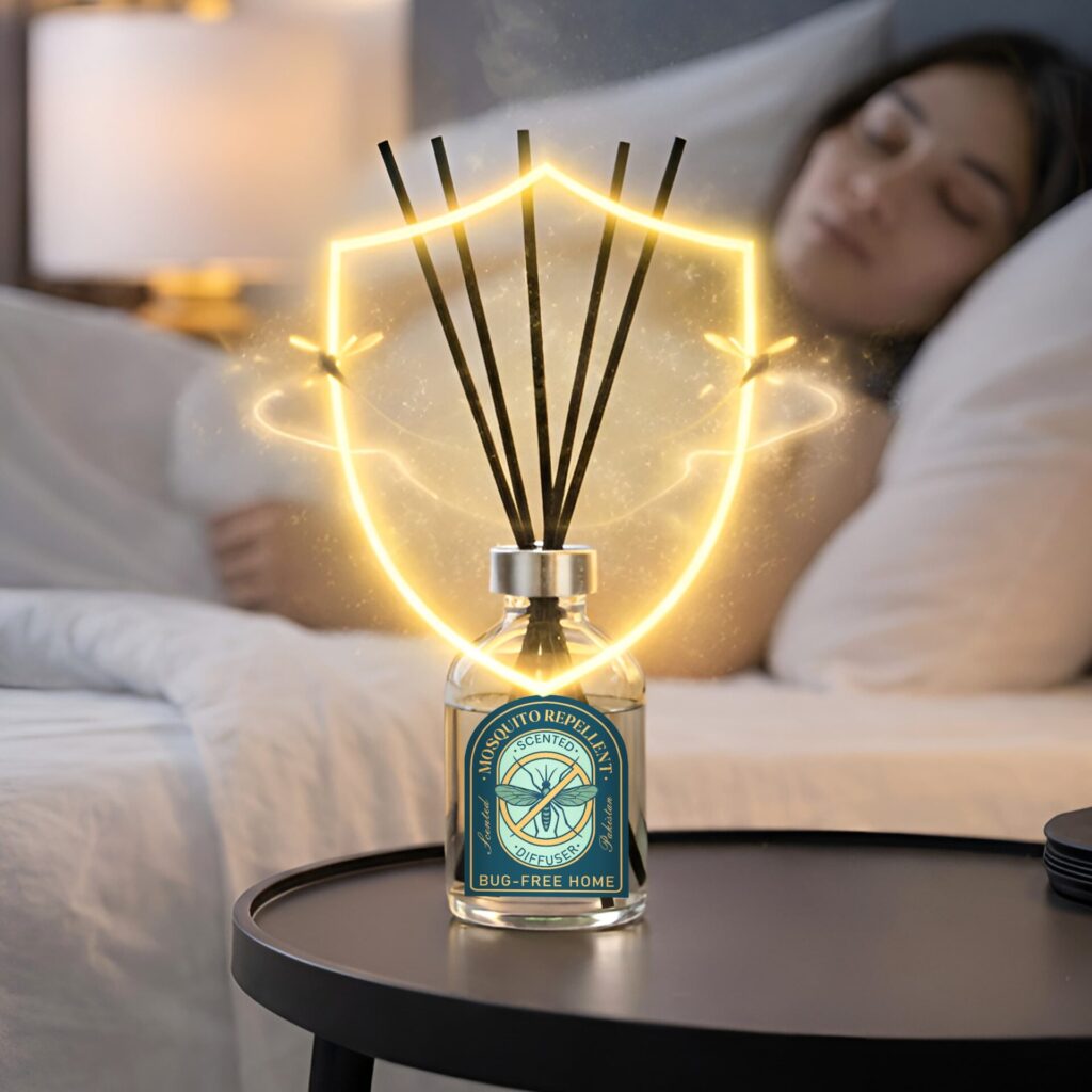 Mosquito Repellent Diffuser - How it Protects
