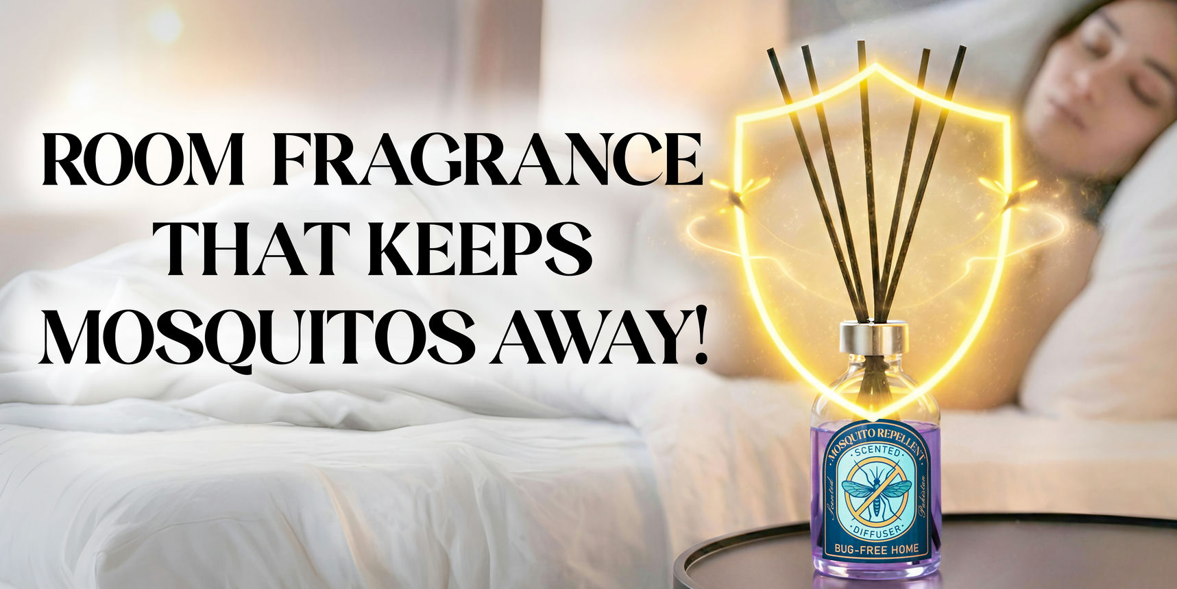 Scented Mosquito repellent reed diffuser by Scented Pakistan