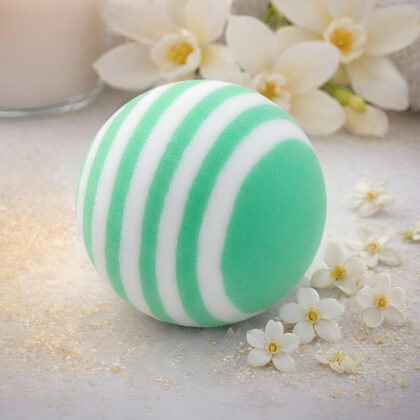 Jasmine scented bath bomb by scented pakistan