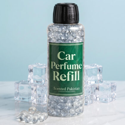 Dark Ice Car perfume gel based gel beads refill by scented pakistan