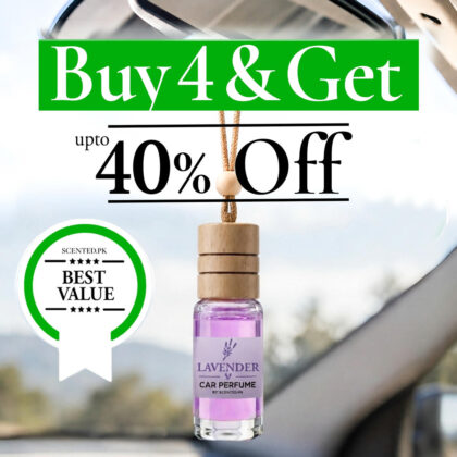 BUY 4 offer for hanging car diffuser by scented pakistan